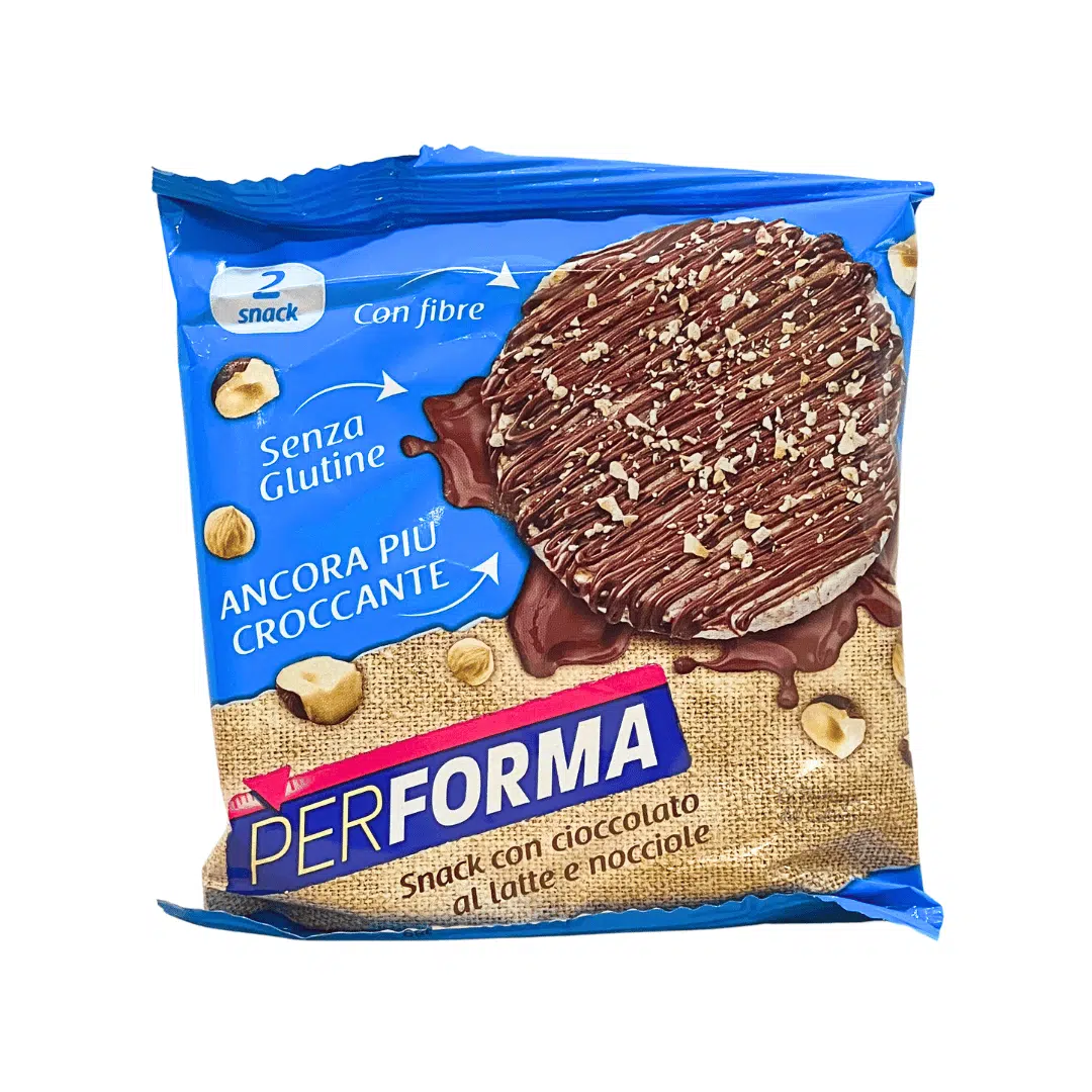 PERFORMA GALLETTE CON CIOCCOLATO AL LATTE E NOCCIOLE
