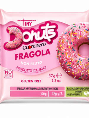 CUORENERO DONUT ALLA FRAGOLA 37G