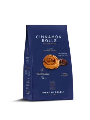 FORNOD ID GRAZIA CINNAMON ROLLS CON GOCCE DI CIOCCOLATO 4PZ 45G
