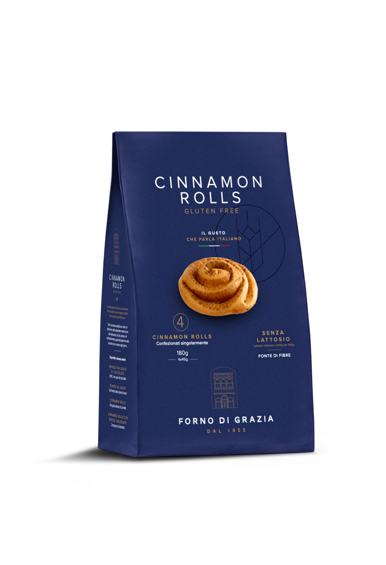 FORNO DI GRAZIA CINNAMON ROLLS 4PZ