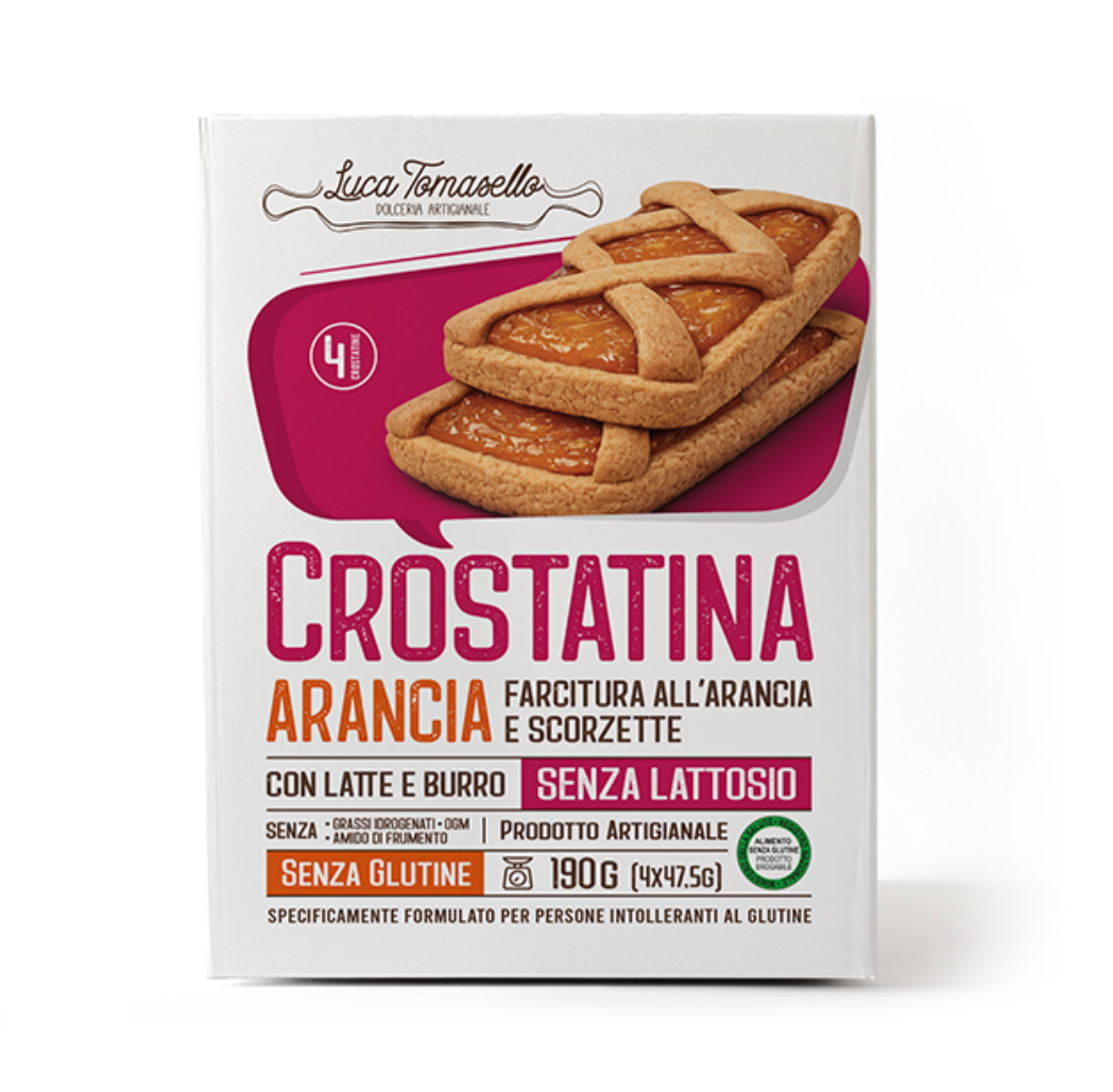 LUCA TOMASELLO CROSTATINA ALL'ARANCIA 190G