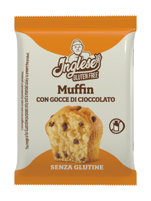 INGLESE MUFFIN CON GOCCE DI CIOCCOLATO 50G