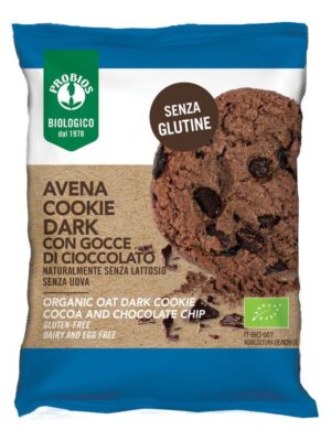 PROBIOS COOKIE DI AVENA DARK CON GOCCE DI CIOCCOLATO