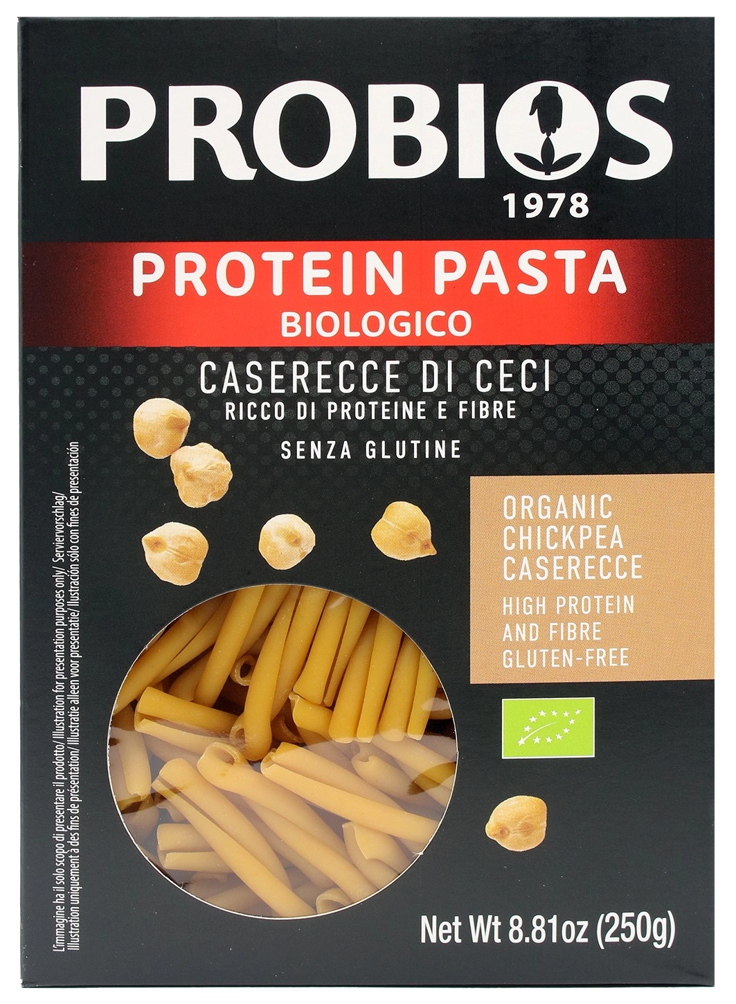 PROTEIN CASERECCE DI CECI 250G