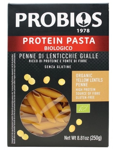 PROTEIN PENNE DI LENTICCHIE GIALLE 250G