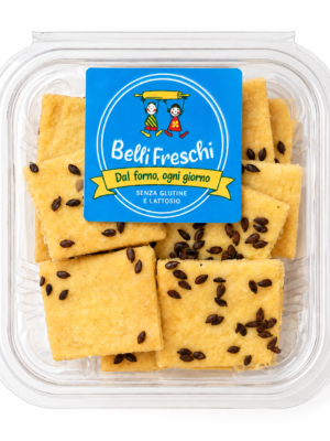 BELLI FRESCHI SALATINI CON SEMI DI LINO