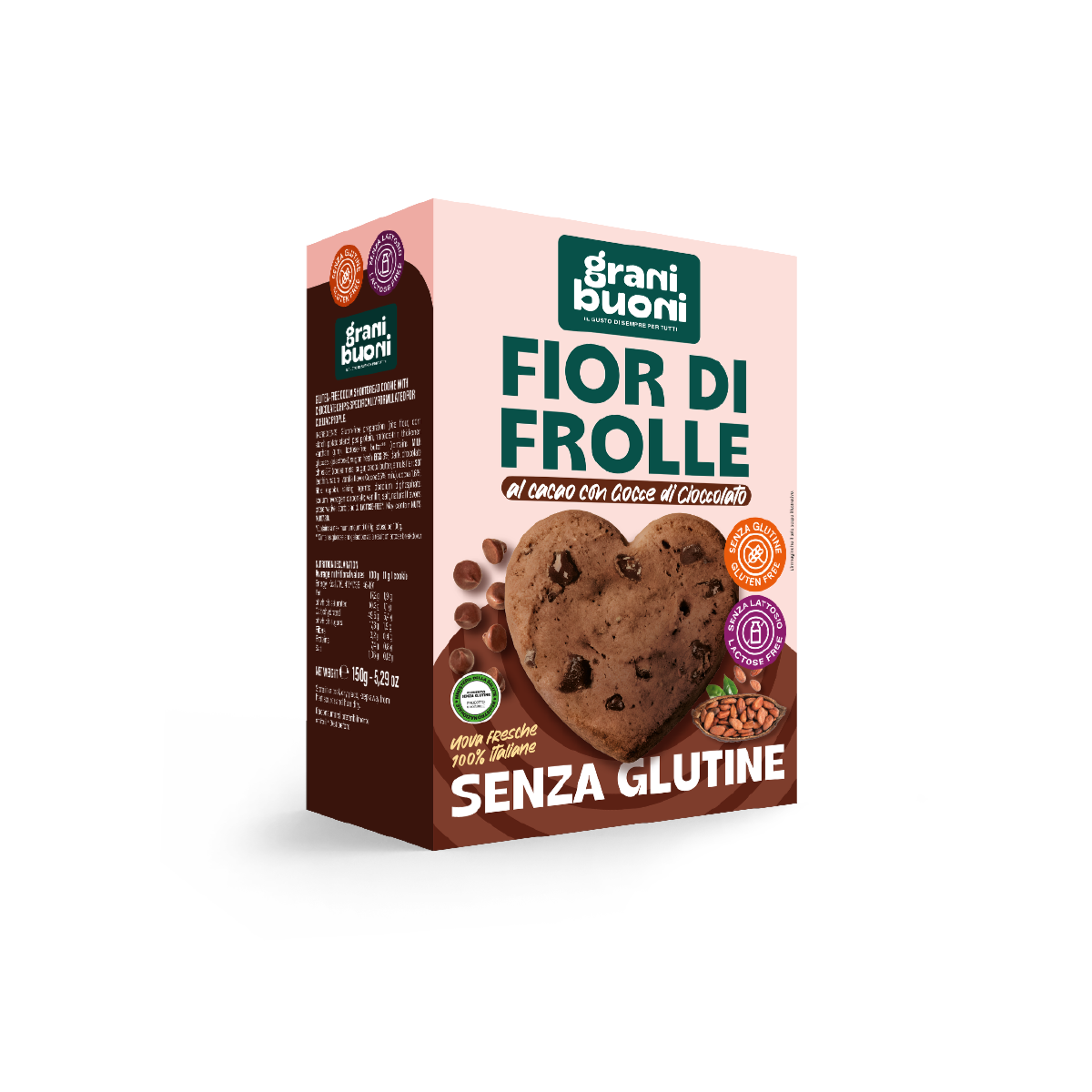 GRANIBUONI FIOR DI FROLLE AL CACAO CON GOCCE DI CIOCCOLATO