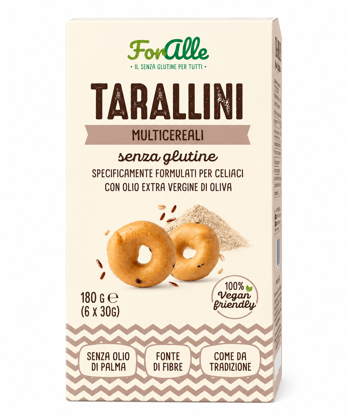 FORALLE TARALLINI MULTICEREALI 180G