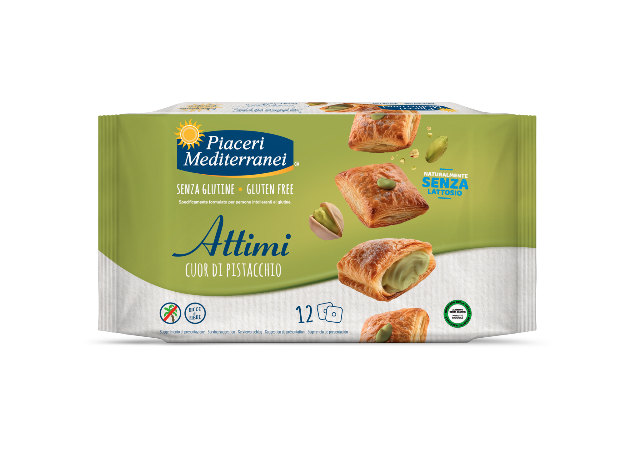 PIACERI MEDITERRANEI ATTIMI CUOR DI PISTACCHIO
