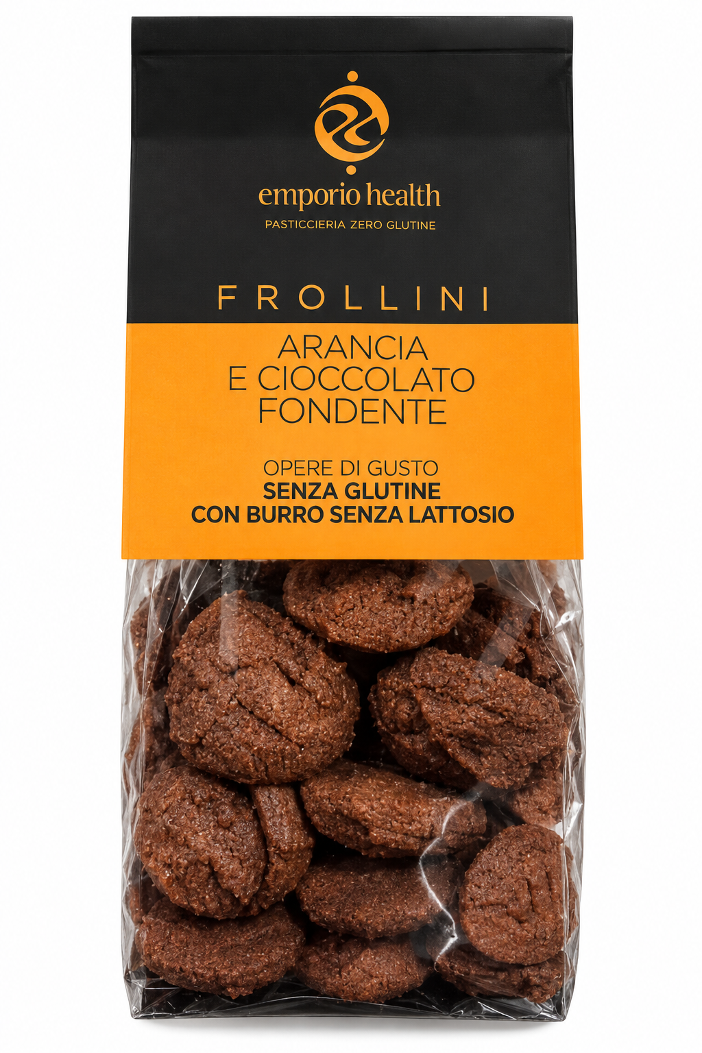EMPORIO HEALTH FROLLINI CON ARANCIA E CIOCCOLATO FONDENTE