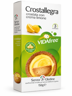 VIDAFREE CROSTATA CON CREMA DI LIMONE 150G